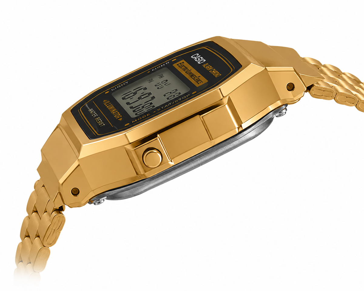Casio Vintage Gold Digital Watch – Timeless Classic