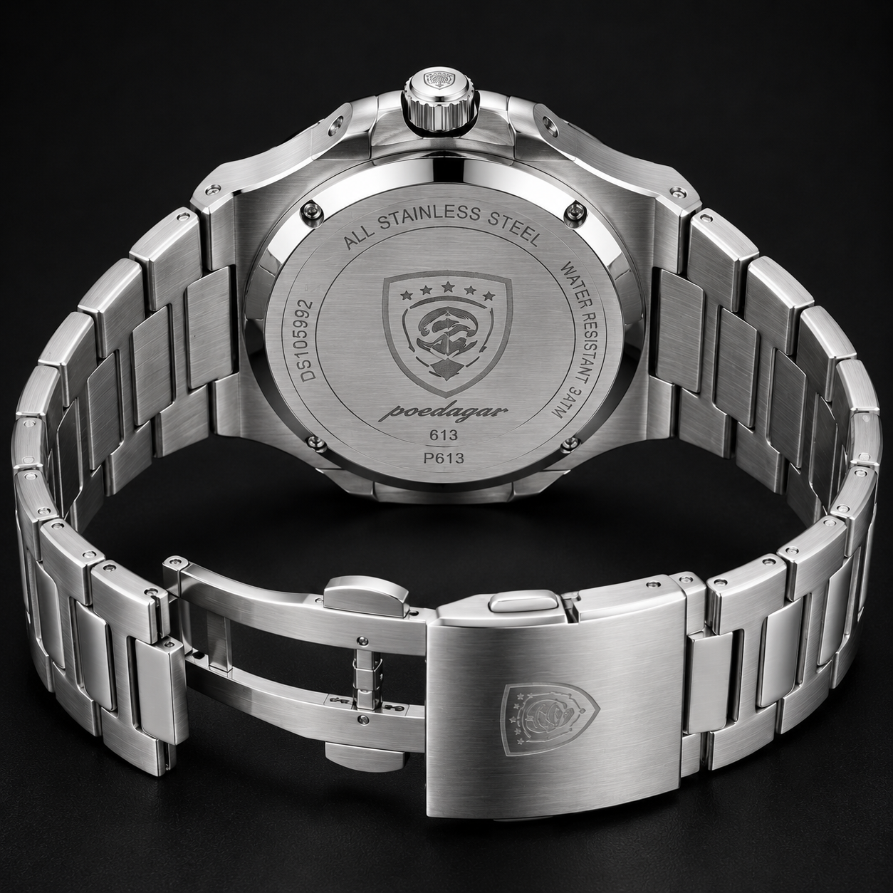 AUREVON Steel Classic — Analog Watch for Men