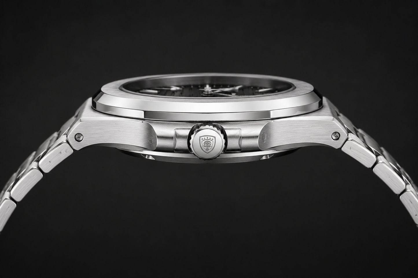AUREVON Steel Classic — Analog Watch for Men