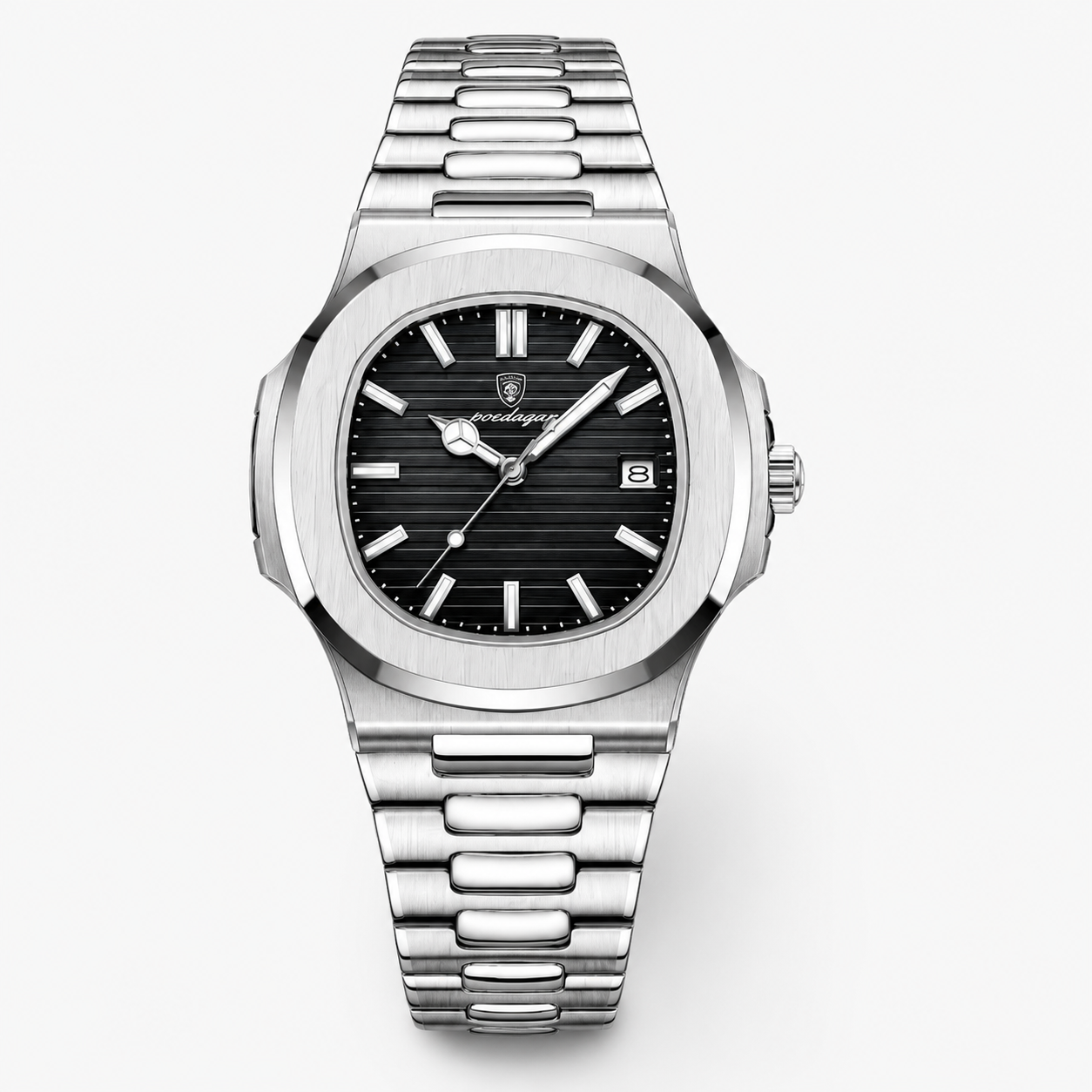 AUREVON Steel Classic — Analog Watch for Men