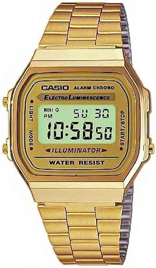 Casio Vintage Gold Digital Watch – Timeless Classic