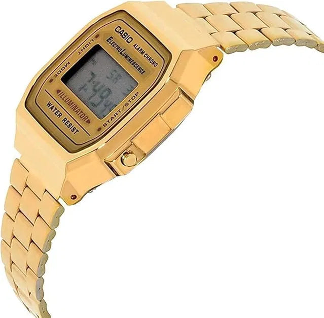 Casio Vintage Gold Digital Watch – Timeless Classic