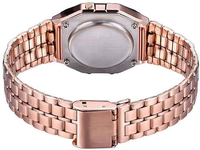 Casio Vintage Rose Gold Digital Watch – Timeless Classic